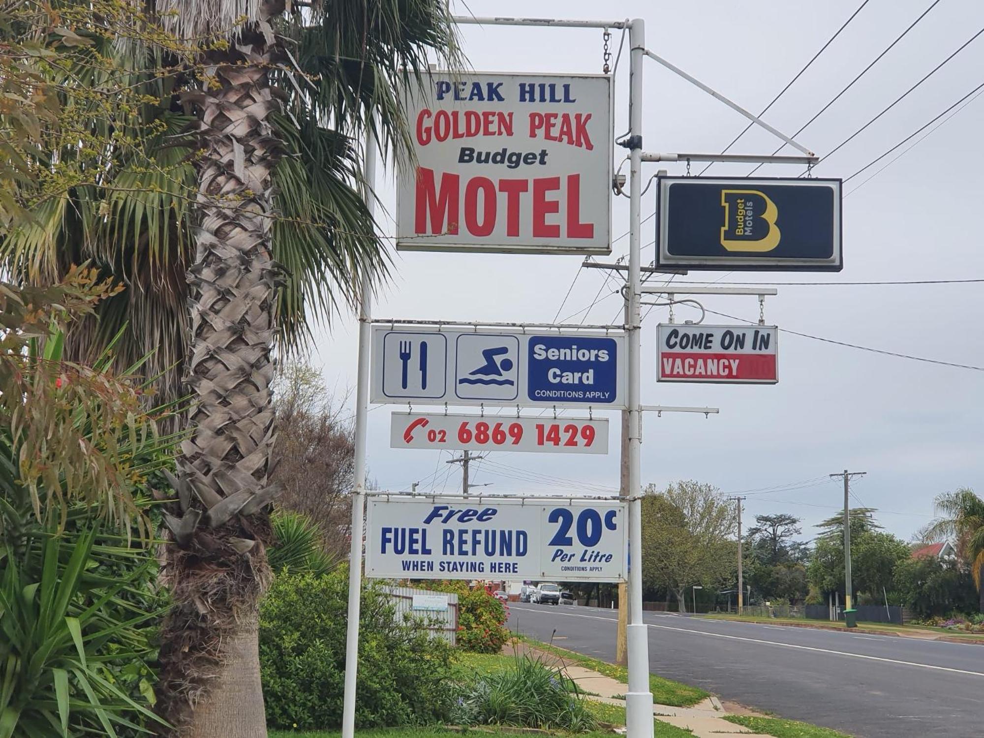 Golden Peak Motel Peakhill Peak Hill Zewnętrze zdjęcie
